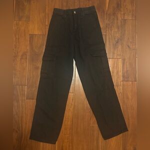Women's Black Cargo Pants